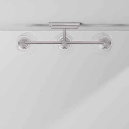 Hampton Bay Wakefield 22.5 in. 3-Light Brushed Nickel Bath Vanity Light