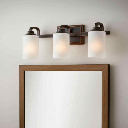 Hampton Bay 3-Light Oil-Rubbed Bronze Vanity Light116880