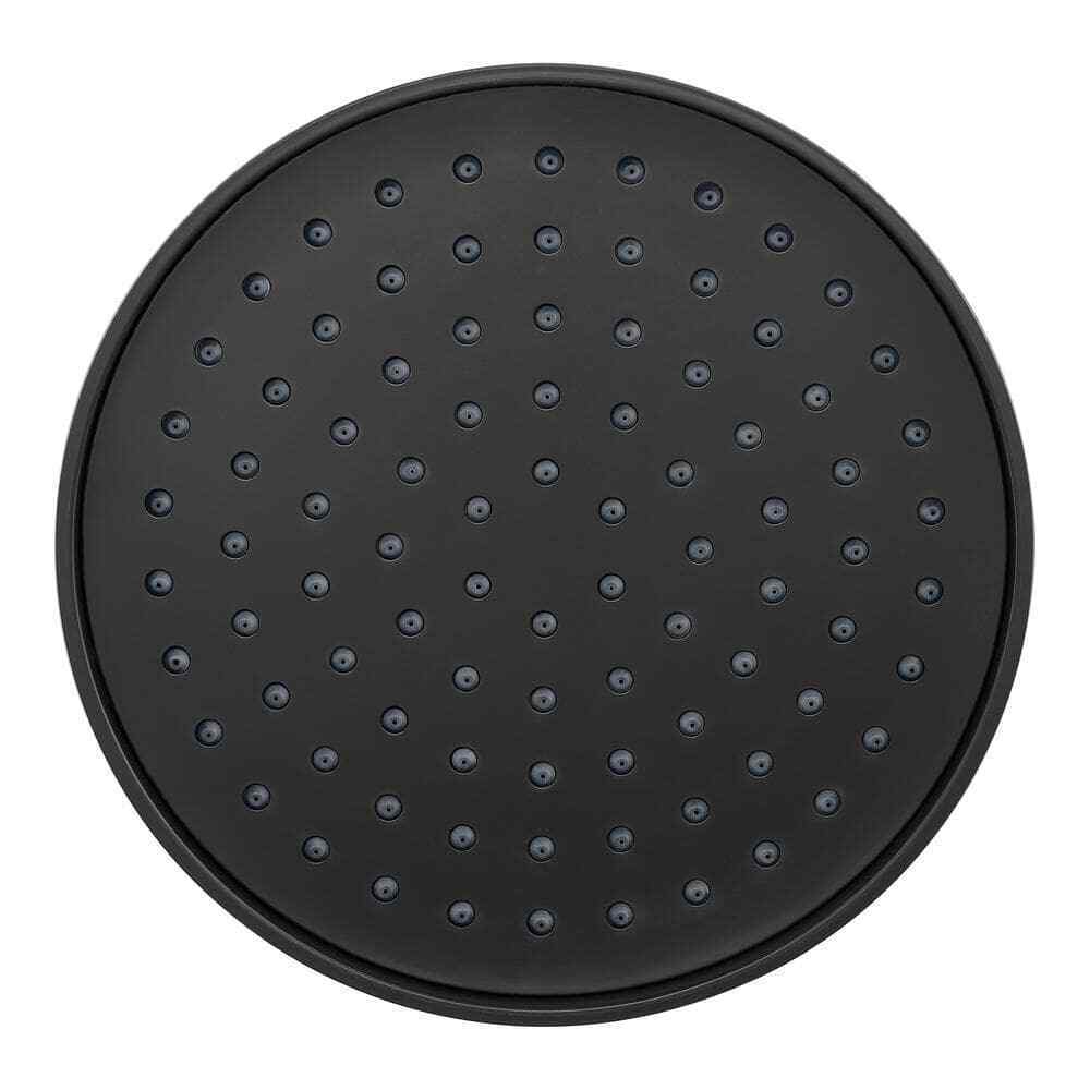 Glacier Bay 1-Spray Patterns w/ 1.8 GPM 7.4 in. Tub Wall Mount Fixed Shower Head