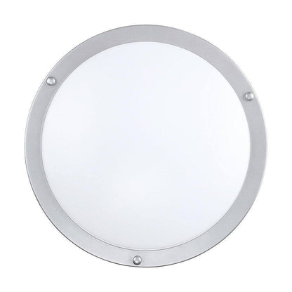Hukoro Hanz 13 in. Brushed Selectable LED 2700K-5000K Flush Mount Ceiling Light