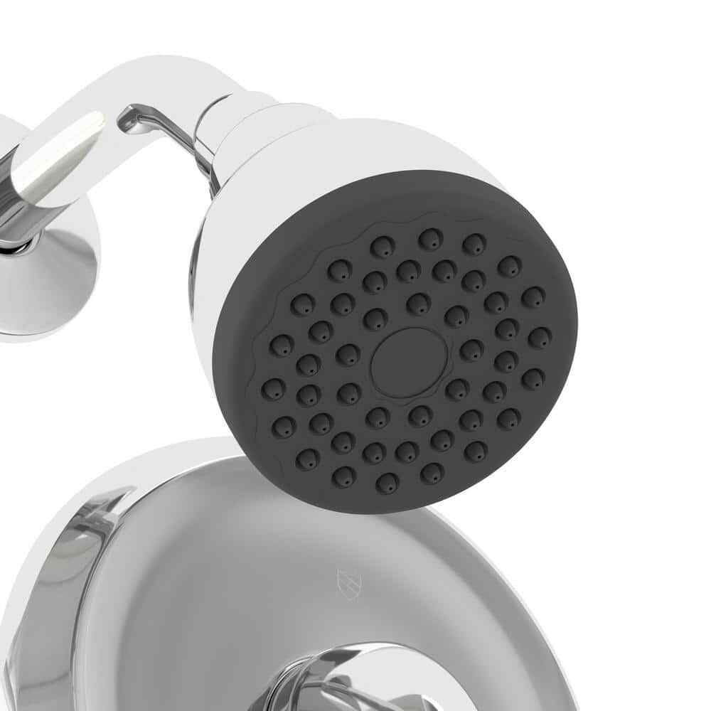 Glacier Bay Aragon Single-Handle 1-Spray Tub & Shower Faucet in Chrome w/Valve