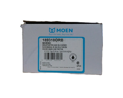 MOEN Modern Rectangular Replacement Handheld Shower Head in Oil Rubbed Bronze