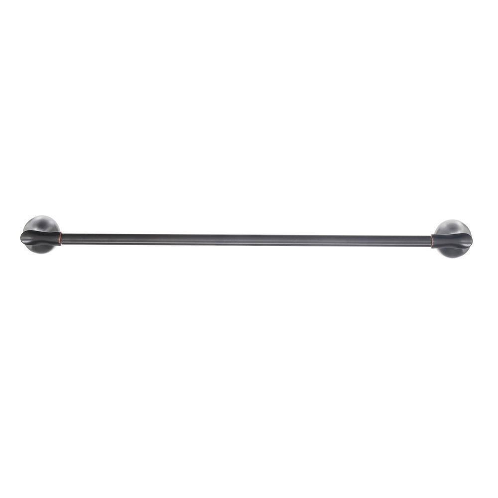 Glacier Bay Edgewood 18 in. Bathroom Towel Bar in Bronze