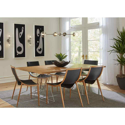 Progress Lighting Atwell 6" 2Light Brushed Nickel Mid-Century Modern Wall Sconce