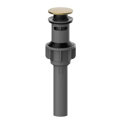 Glacier Bay Dorind Single Hole Deck Mount High-Arc Bathroom Faucet in Matte Gold