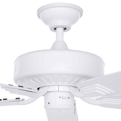 Hampton Bay Barrow Island 52 in. Indoor/Outdoor Wet Rated White Ceiling fan