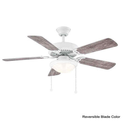 Trice 44 in. LED Matte White Ceiling Fan YG269AP-MWH