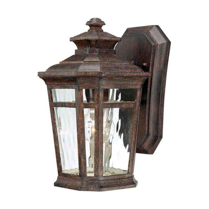 Home Decorators Waterton 1-Light Dark Ridge Bronze Outdoor Wall Lantern Sconce