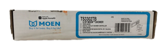 MOEN Smart Shower 2-Outlet Digital Shower Controller in Terra Beige