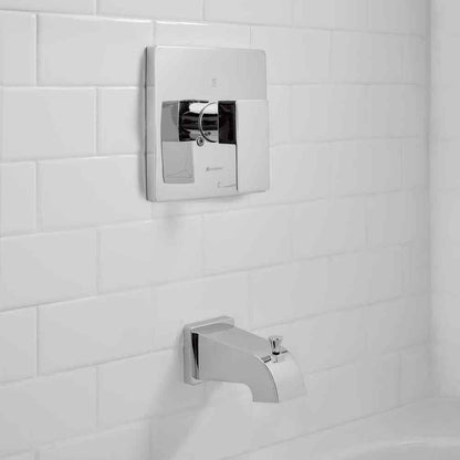 Glacier Bay Marx Single Handle 1-Spray Tub and Shower Faucet in Chrome