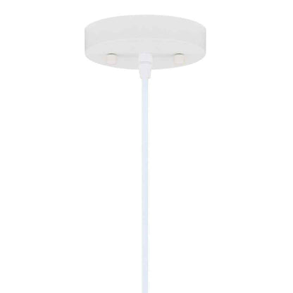 Hampton Bay Shawside 1-Light Tiered Brown Pendant Rattan