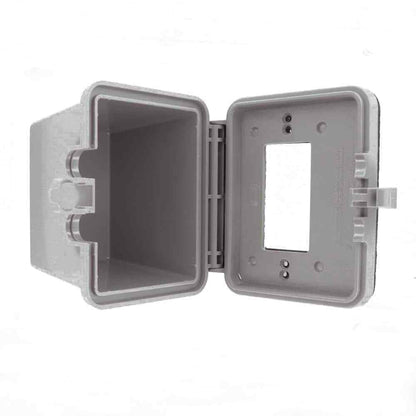 Leviton Decora/GFCI 1-Gang Raintight While-In-Use Device Mount Horizontal Cover