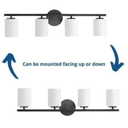 Progress Lighting Replay Collection Four-Light Bath + Vanity P2160-31