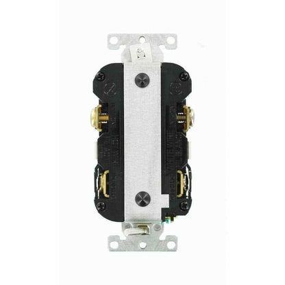 Leviton 20 Amp Self-Test SmartLockPro Hospital Grade Duplex GFCI Outlet