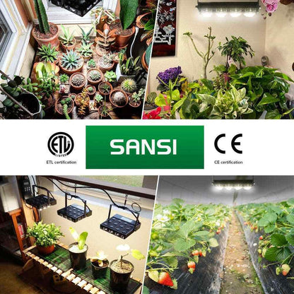SANSI 70-Watt 3915 Lumens Integrated LED Full Spectrum Grow Light Daylight