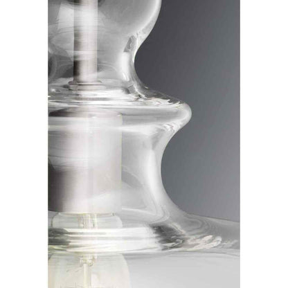 Progress Lighting Staunton Collection 9 in. 1-Light Brushed Nickel Pendant