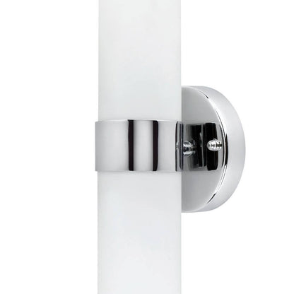 Globe Electric Champagne 2-Light Chrome Adjustable Bath Vanity Light 50769