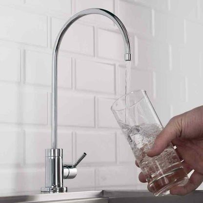 KRAUS Purita Single Handle 100% Lead-Free Beverage Faucet in Chrome FF-100CH