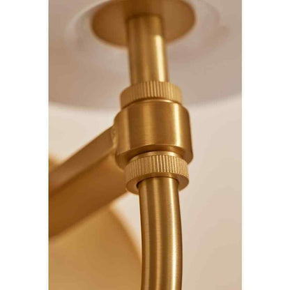 KOHLER Kernen By Studio McGee One-Light Brushed Moderne Brass Wall Sconce