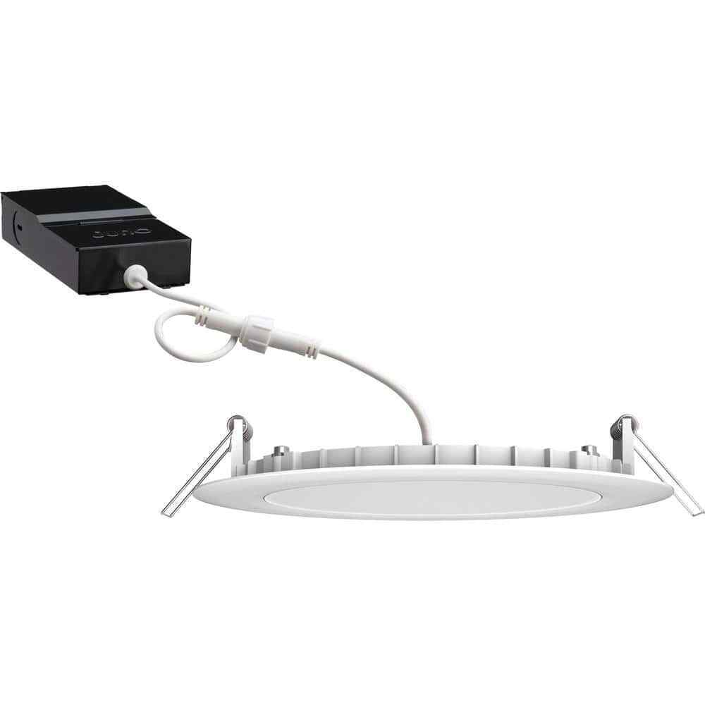 Juno Contractor Select WF6C 6 in. Matte White LED Tunable Canless Downlight