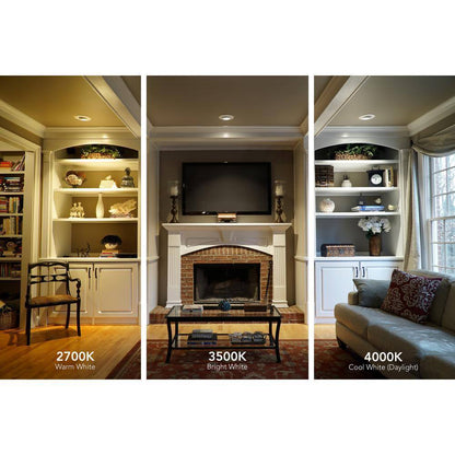 Lithonia Lighting 6"  Canless 3000K Dimmable Integrated LED Recessed Light Kit