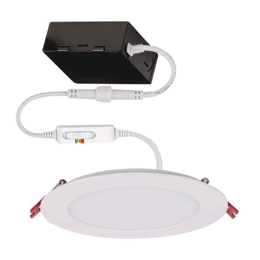 Commercial Electric Ultra Slim 6 in. Color Selectable Canless Recessed LED Kit