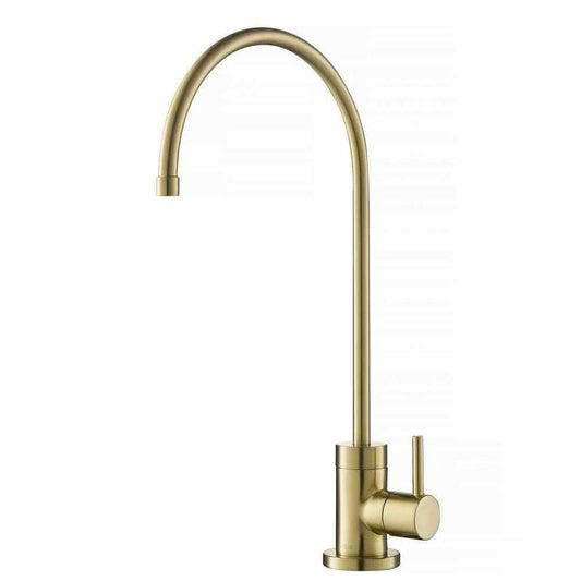 KRAUS Purita Single Handle Beverage Faucet in Spot Free Antique Champagne Bronze