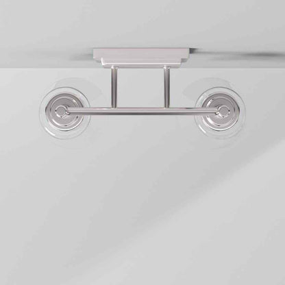 Hampton Bay 15 in. Wakefield Brushed Nickel Bathroom Vanity Light w/ Clear Glass