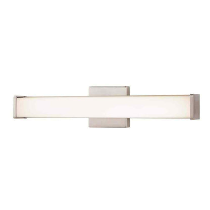 Hampton Bay Astrid 24 in. Brushed Nickel 5-CCT LED Bathroom Vanity Light Bar