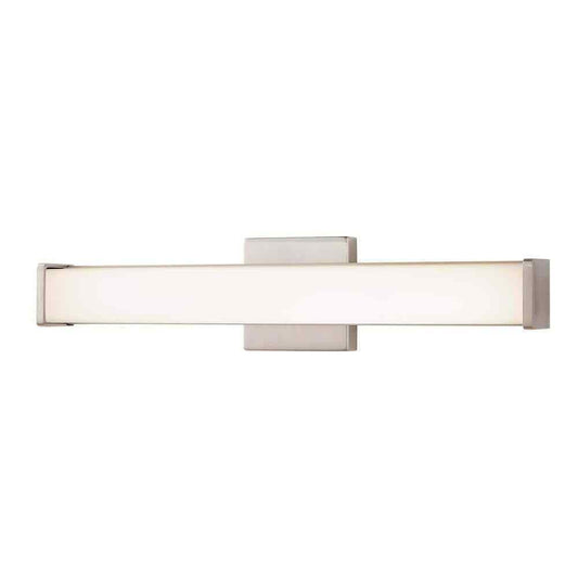 Hampton Bay Astrid 24 in. Brushed Nickel 5-CCT LED Bathroom Vanity Light Bar