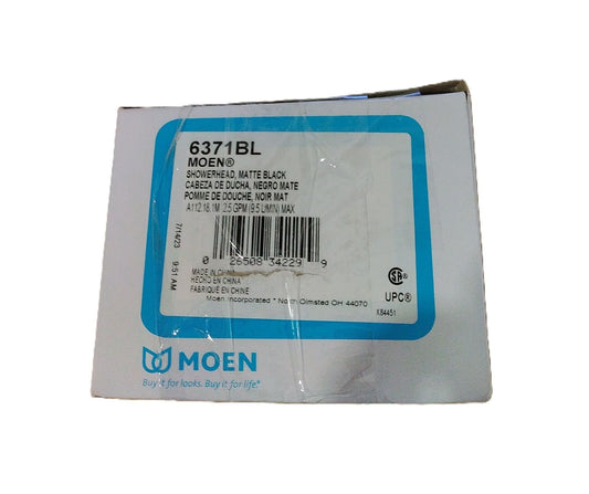 MOEN Core 1-Spray Patterns w/ 2.5 GPM 3.75 in. Wall Mount Fixed Shower Head