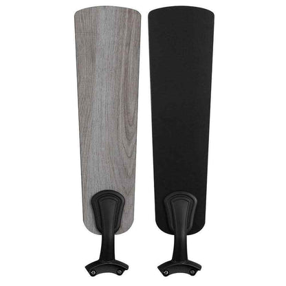 Hampton Bay Riley 44 in. Indoor LED Matte Black Downrod Ceiling Fan