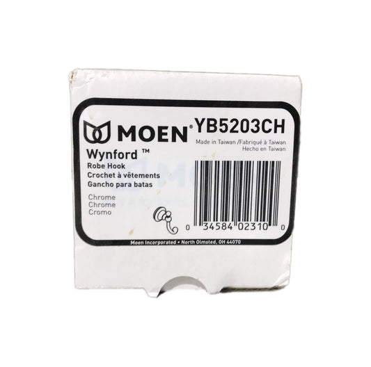 MOEN Wynford Double Robe Hook in Chrome YB5203CH