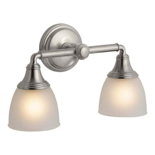 KOHLER Devonshire Brushed Bathroom Vanity Light Fixture  Up or Down UL Listed