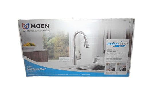 MOEN Essie Touchless Pull-Down Sprayer Kitchen Faucet Spot Resist Stainless