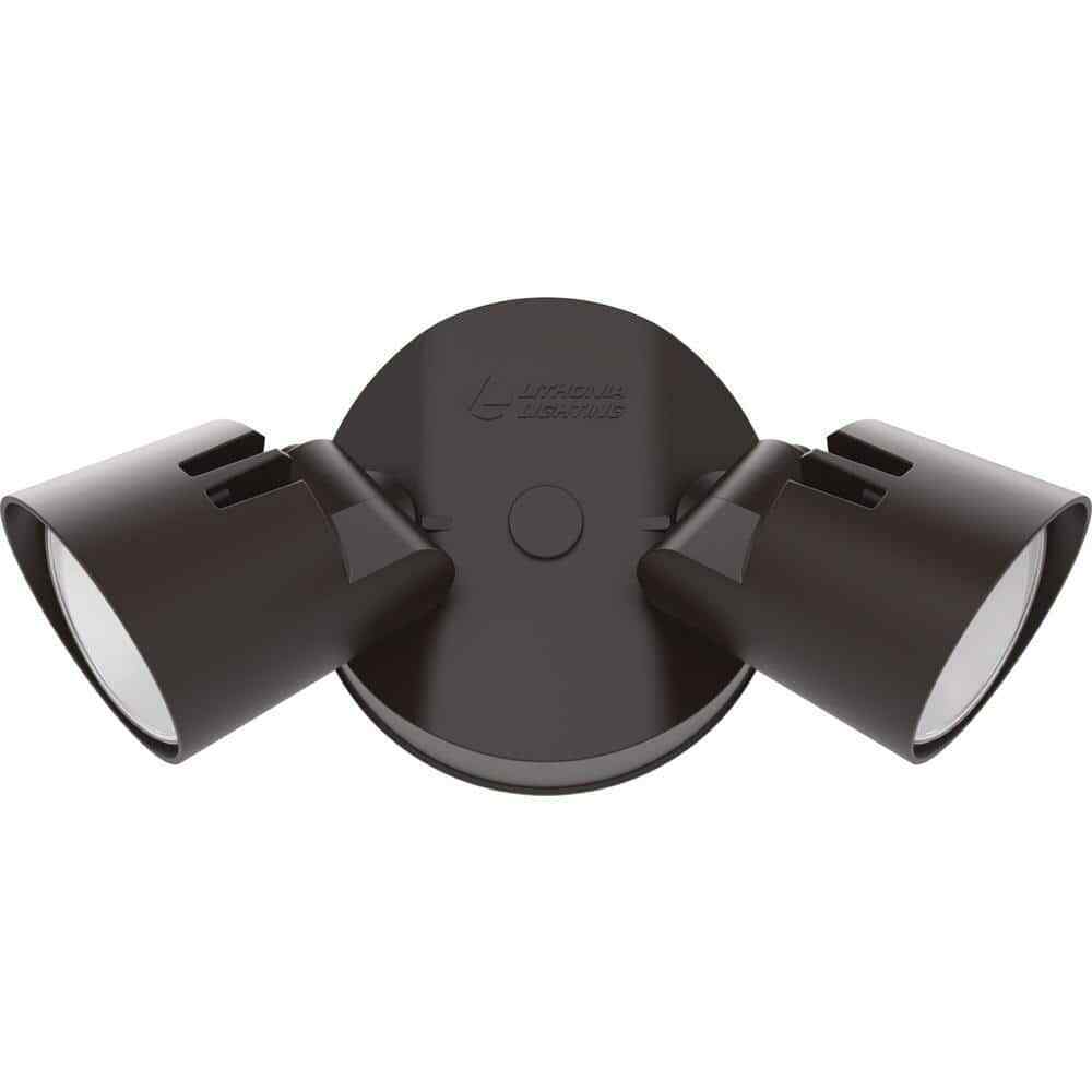 Lithonia Lighting Contractor Select HGX Dark Bronze Outdoor LED Flood Light