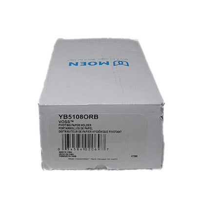 MOEN Voss Pivoting Double Post BathroomToilet Paper Holder in Oil Rubbed Bronze