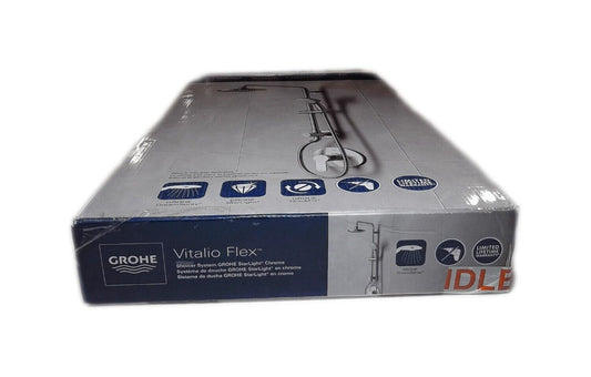 GROHE Vitalio 5-spray 7 in. Dual Shower Head and Handheld Shower Head in Chrome