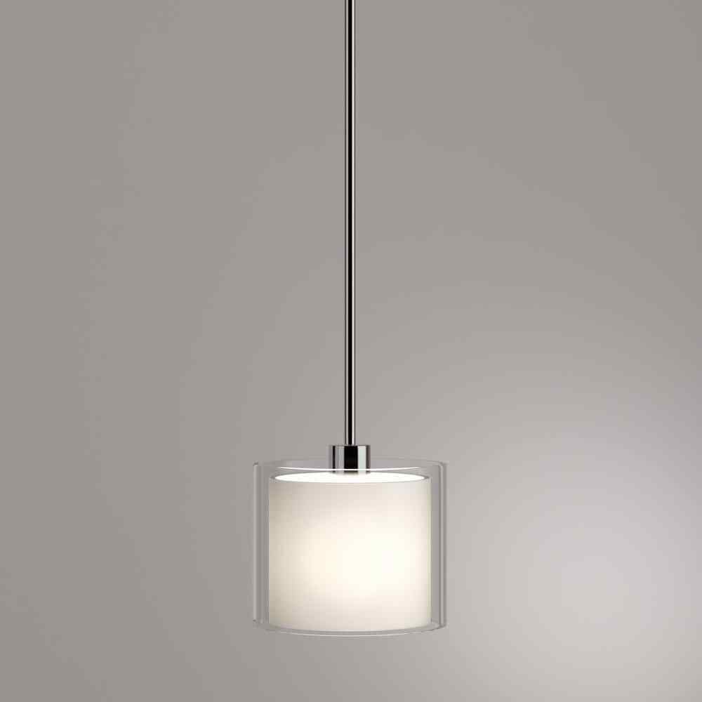 Progress Lighting Invite Collection 1-Light Brushed Nickel Mini Pendant