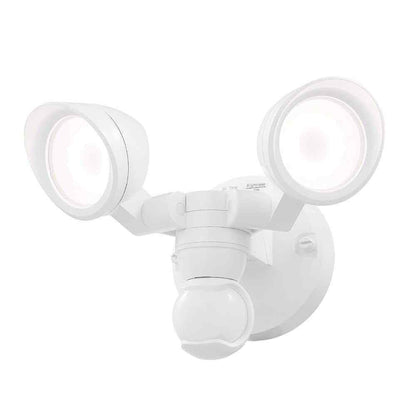 Defiant MaxDetect 240-Degree White Motion Activated Wired Outdoor Flood Light