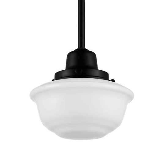 Hampton Bay Belvedere Park Bronze Mini-Pendant Farmhouse Hanging Light
