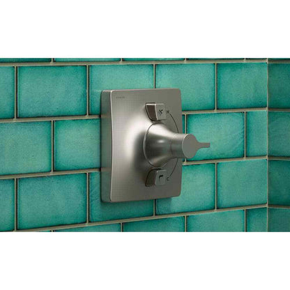 KOHLER Single-Handle 1-Spray Tub and Shower Faucet in Vibrant Brushed Nickel