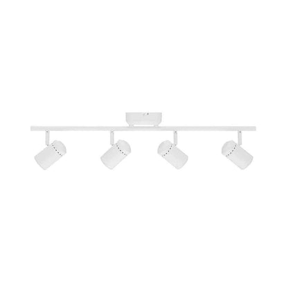 Hampton Bay Crosshaven 4-Light LED Track Ceiling Light Kit Powered by Hubspace