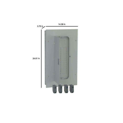 GE PowerMark Gold 125 Amp 24-Circuit Indoor Main Lug Includes Circuit Breaker