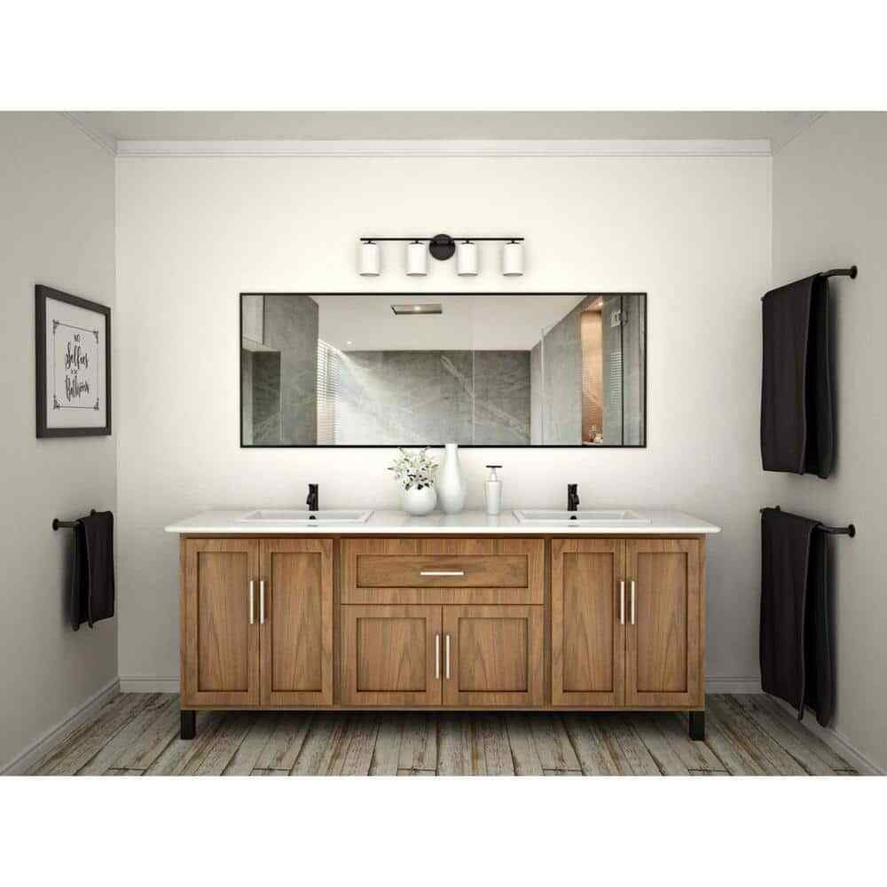 Progress Lighting Replay Collection Four-Light Bath + Vanity P2160-31