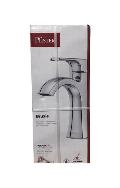 Pfister Bruxie Single-Handle Single-Hole Bathroom Faucet w/ Deckplate