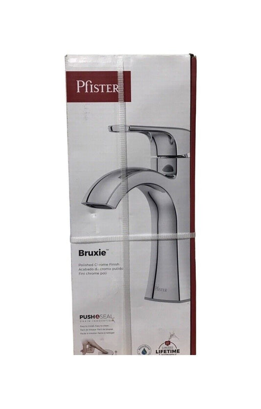 Pfister Bruxie Single-Handle Single-Hole Bathroom Faucet w/ Deckplate