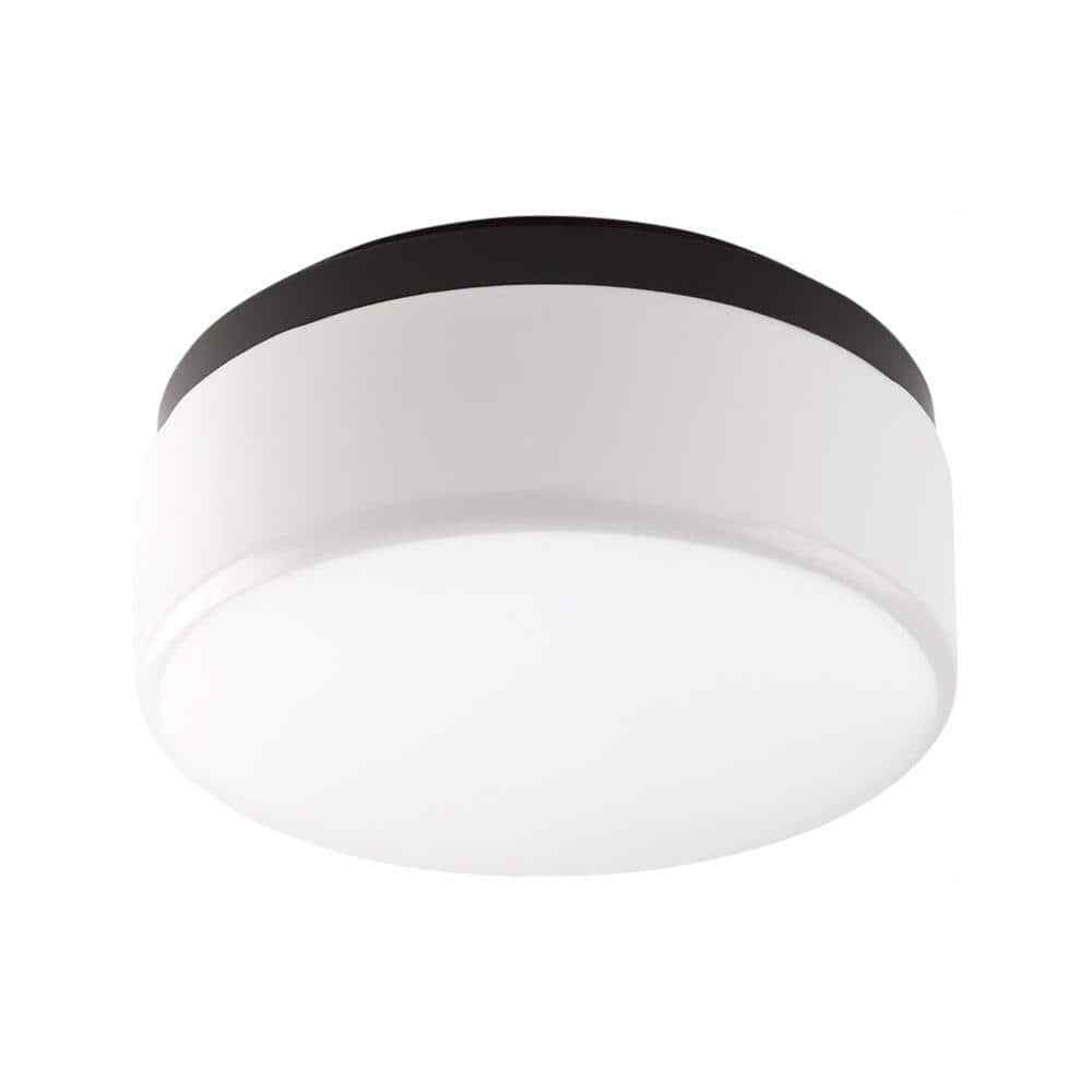 Progress Lighting Maier LED Collection Antique Bronze Integrated LED Flush Mount