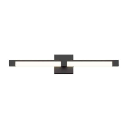 Artika Tivoli 27 in. Integrated LED Matte Black Vanity Light Bar Wall Fixture