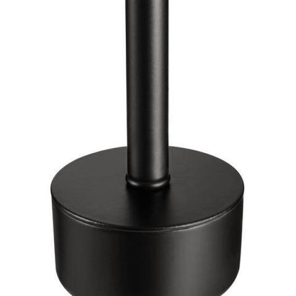 Hampton Bay Stratton 1-Light Black Mini Pendant with No Shade HDP00006